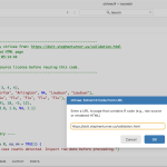 Republier : ctrlvee : extraire le code R externe et l’insérer en ligne